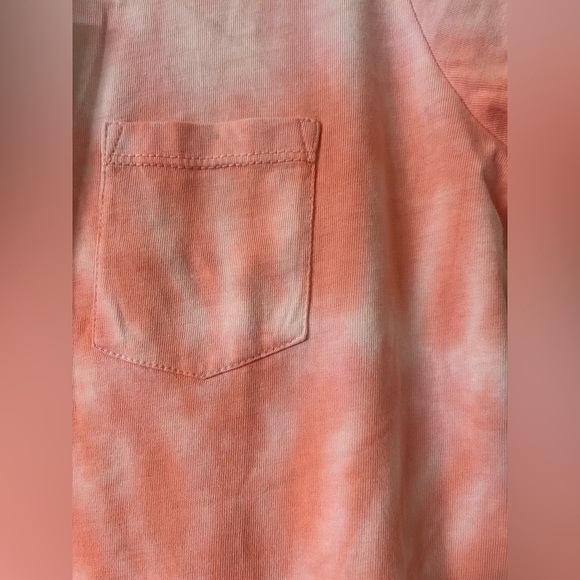 J Crew Crewcuts Pink and Orange Tie-Dye T-shirt Dress, size 8, NWT - Picture 7 of 8